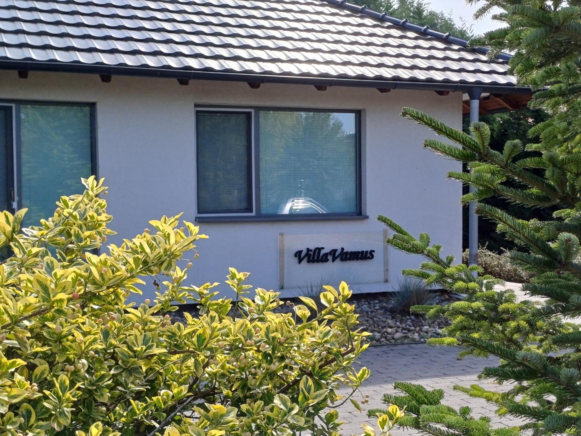 Villa Vamus Vendeg- Es Rendezvenyhaz Vámosszabadi Dış mekan fotoğraf